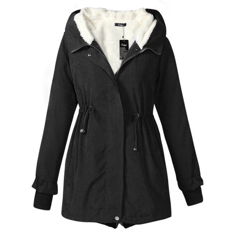 Women Parkas Winter Coat DromedarShop.com Online Boutique