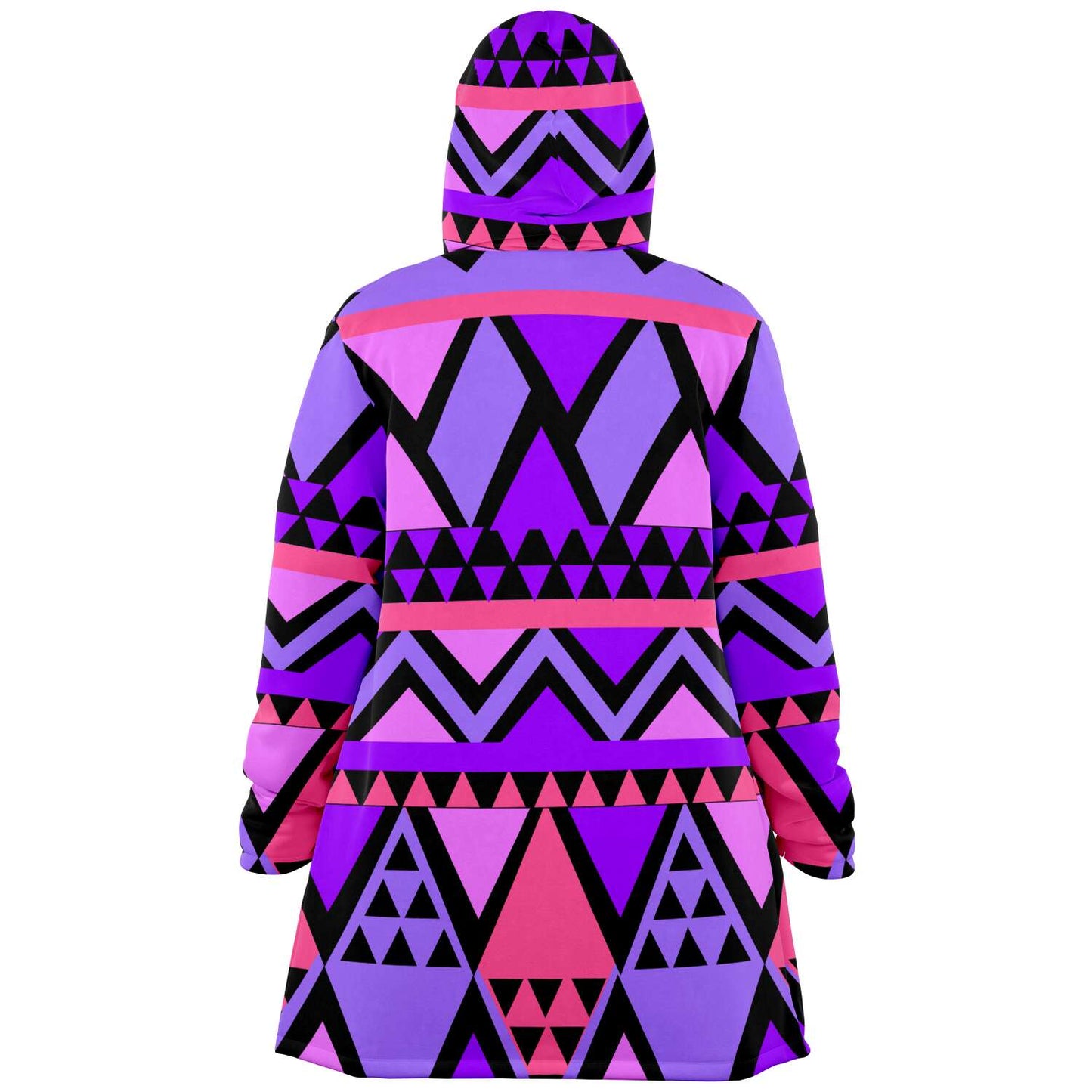 Maori Seamless Purple Microfleece Cloak DromedarShop.com Online Boutique