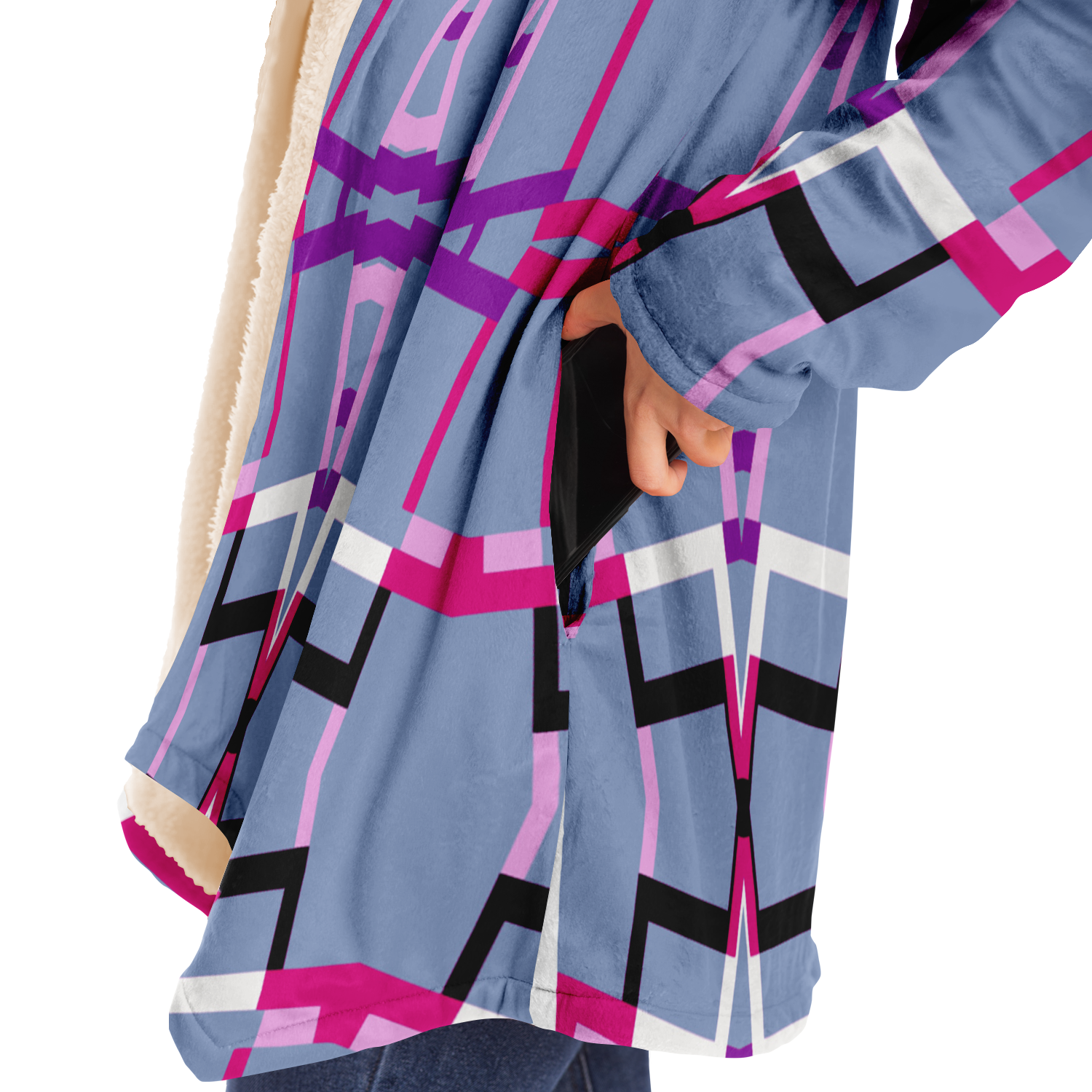 Native American Luxurious Microfleece Cloak - DromedarShop.com Online Boutique