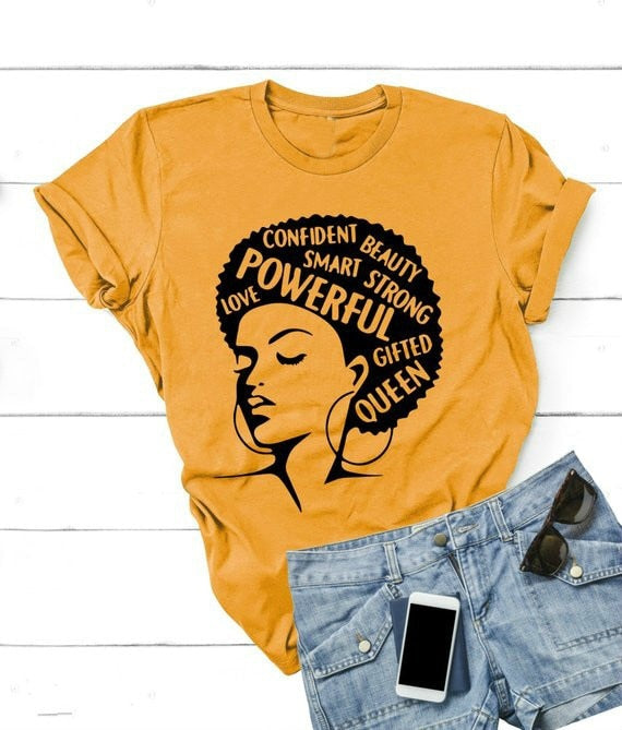 Lady T- Shirt Women Power Tee DromedarShop.com Online Boutique