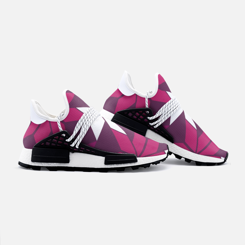 Aztec Purple pattern  Unisex Lightweight Sneaker S-1 Boost DromedarShop.com Online Boutique
