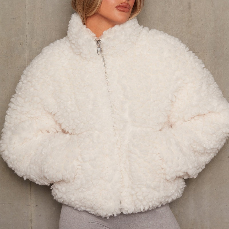 Winter Fluffy Fleece Coats - DromedarShop.com Online Boutique