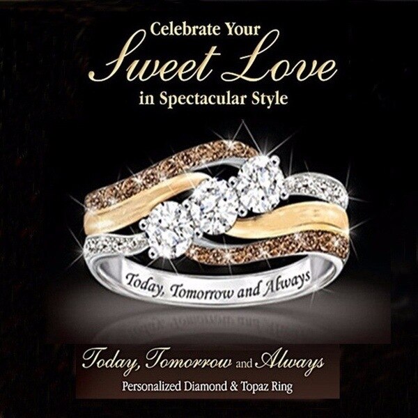 Women's Luxury Wedding Ring DromedarShop.com Online Boutique