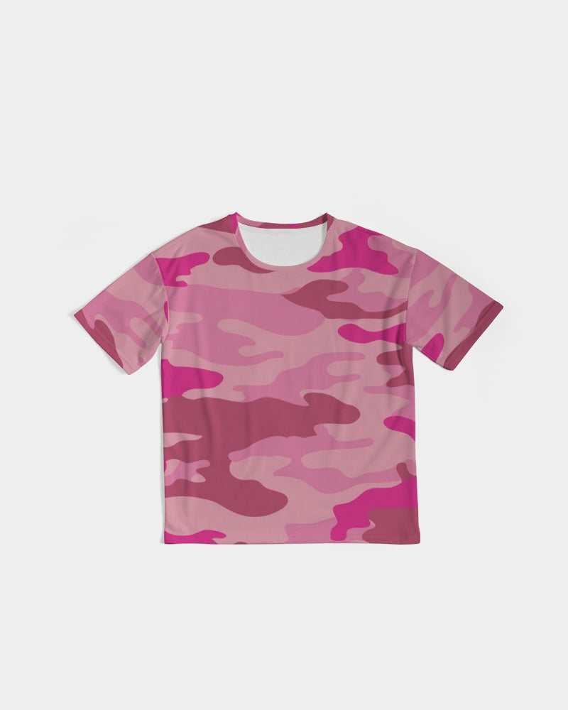 Pink  3 Color Camouflage Men's Premium Heavyweight Tee DromedarShop.com Online Boutique