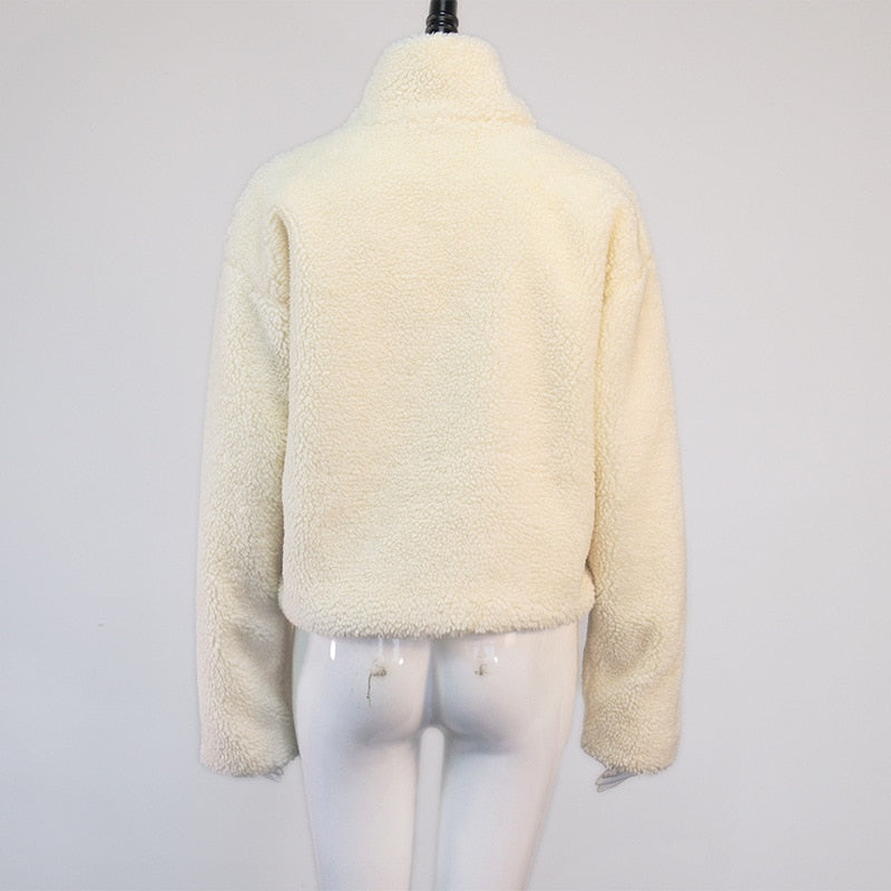 Winter Fluffy Fleece Coats - DromedarShop.com Online Boutique