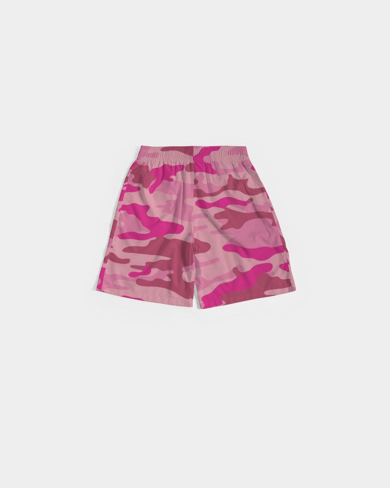 Pink  3 Color Camouflage Men's Jogger Shorts DromedarShop.com Online Boutique