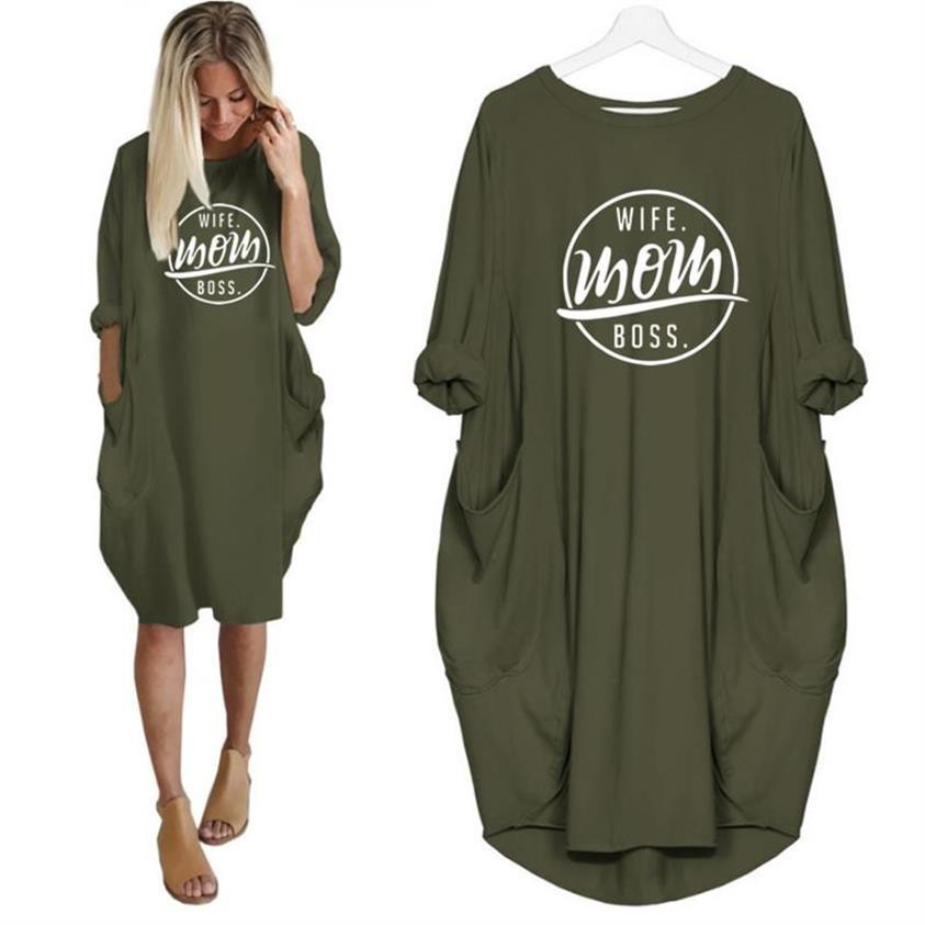 Fashion T-Shirt for Women" WIFE MOM BOSS" DromedarShop.com Online Boutique
