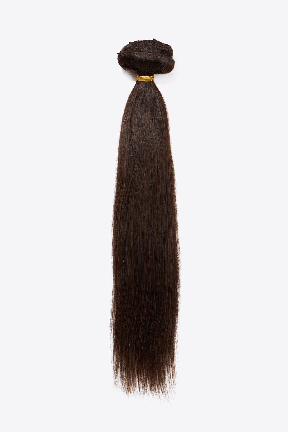 Nr. 2 Straight Clip-in Hair Extensions Human Hair 160gr DromedarShop.com Online Boutique