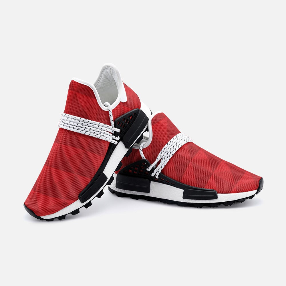 Red Diamonds Unisex Lightweight Sneaker S-1 Boost DromedarShop.com Online Boutique