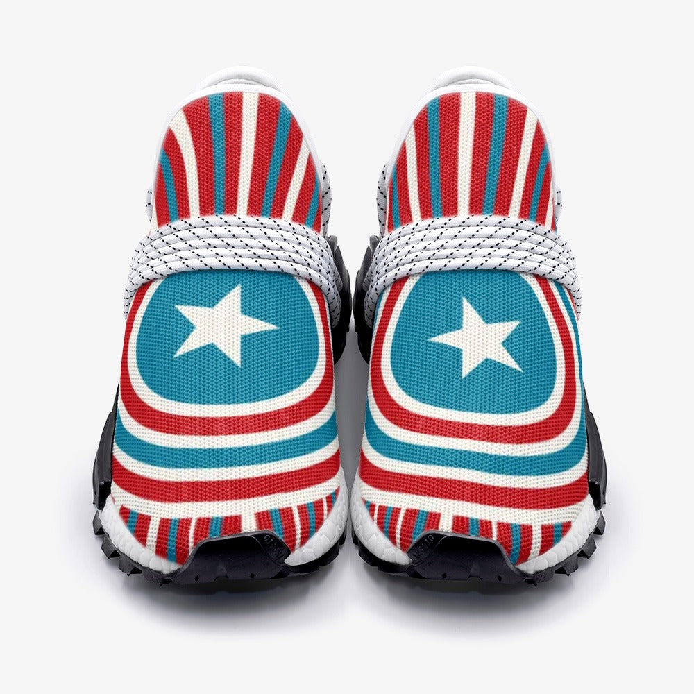 American Patriotic Retro Unisex Lightweight Sneaker S-1 Boost DromedarShop.com Online Boutique