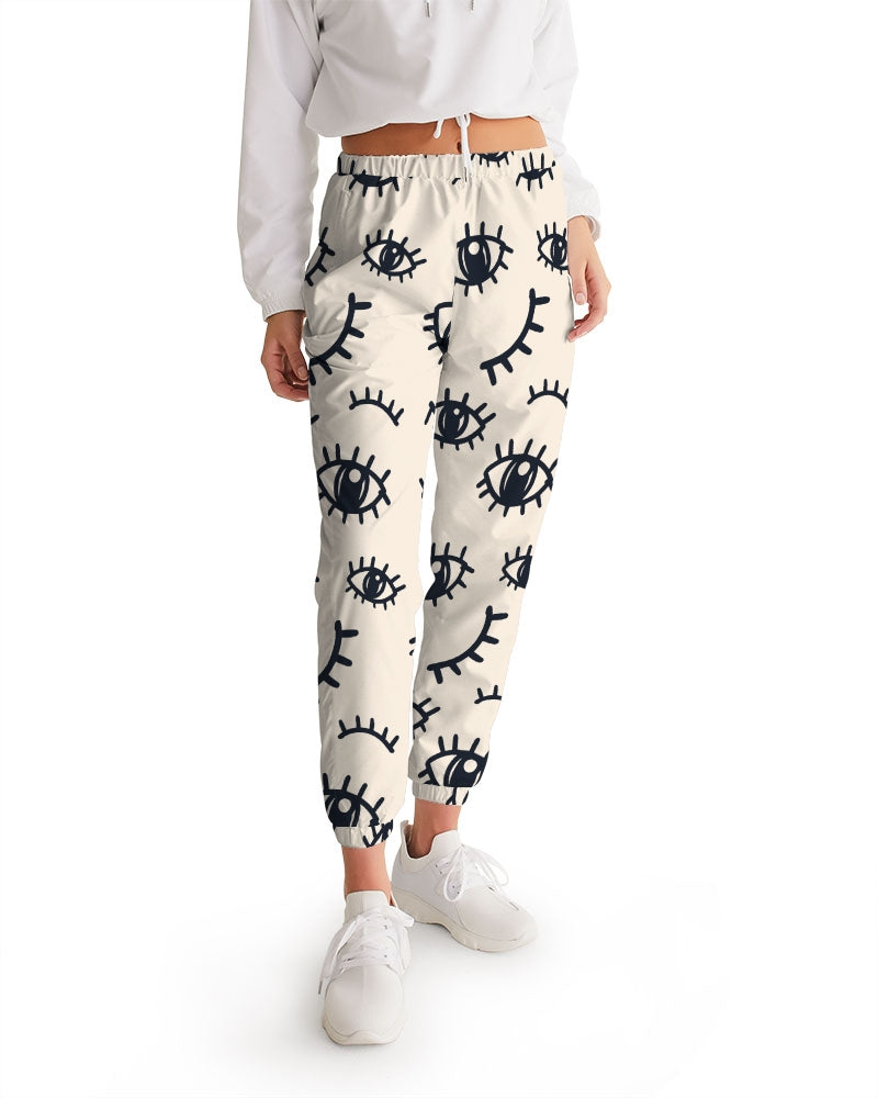 Eye Pattern Women's Track Pants DromedarShop.com Online Boutique