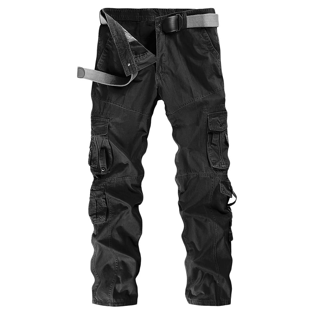 Solid Color Pocket Cargo Pants - DromedarShop.com Online Boutique