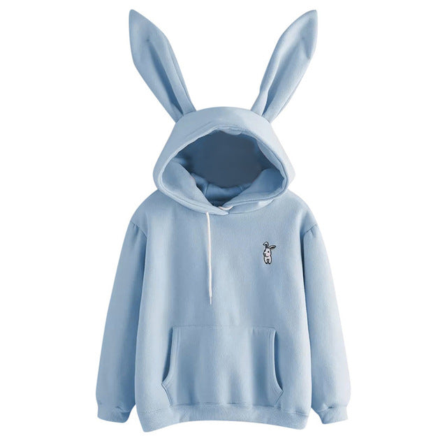 Hoodies Rabbit Ear Sweatshirt DromedarShop.com Online Boutique