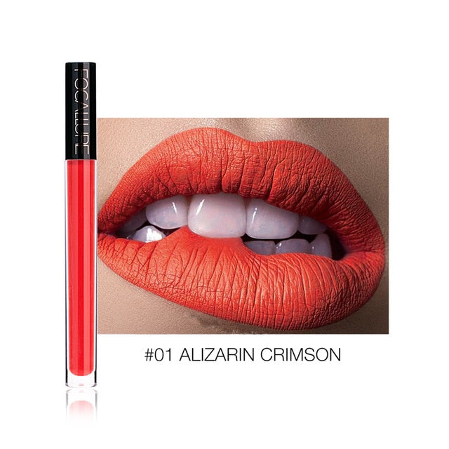 FOCALLURE Liquid Lipstick Matte, Waterproof Kiss-proof Lips DromedarShop.com Online Boutique