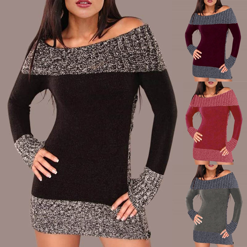 Women Long Pullover Top DromedarShop.com Online Boutique