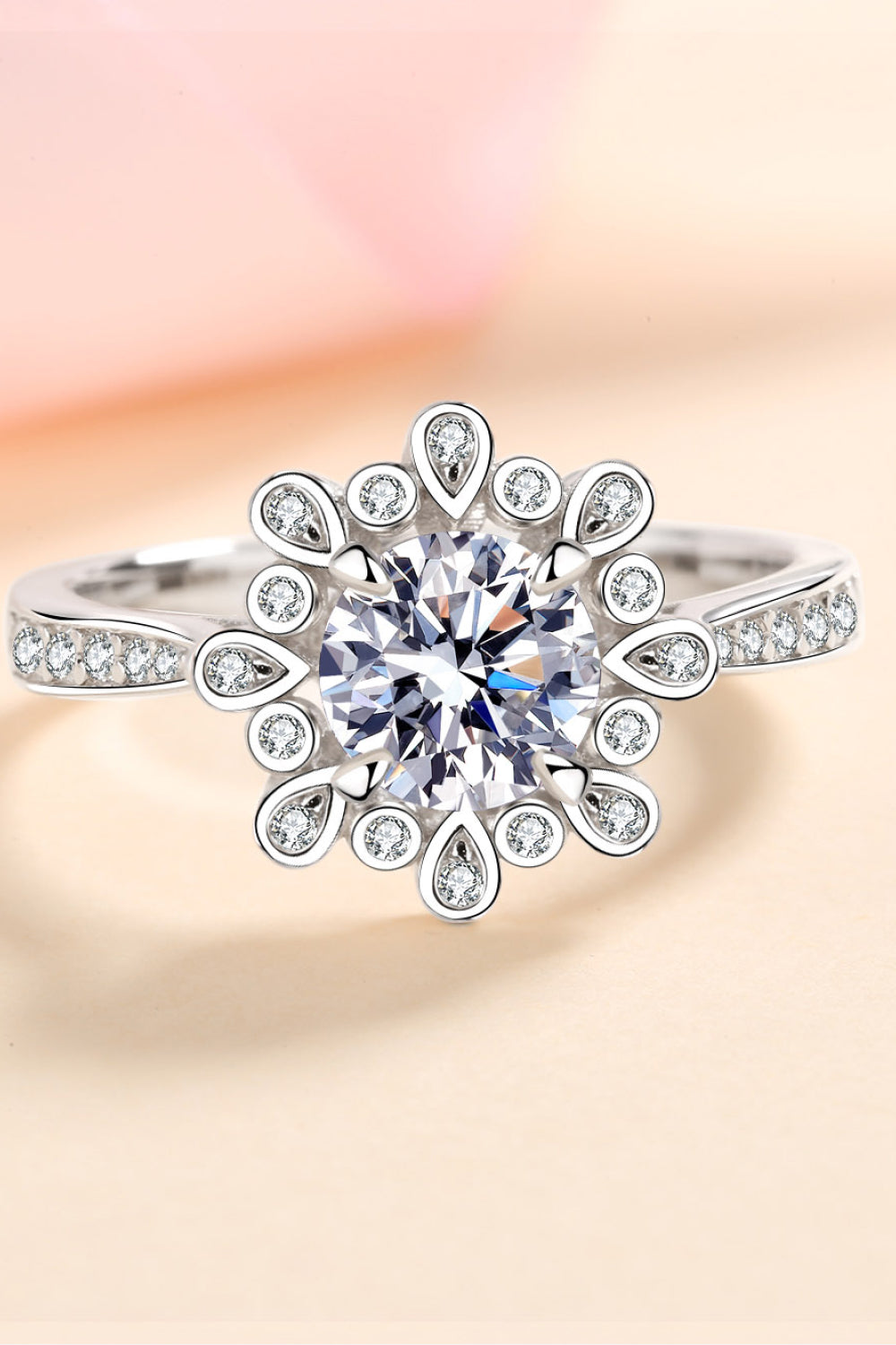 Can't Stop Your Shine 925 Sterling Silver Moissanite Ring - DromedarShop.com Online Boutique
