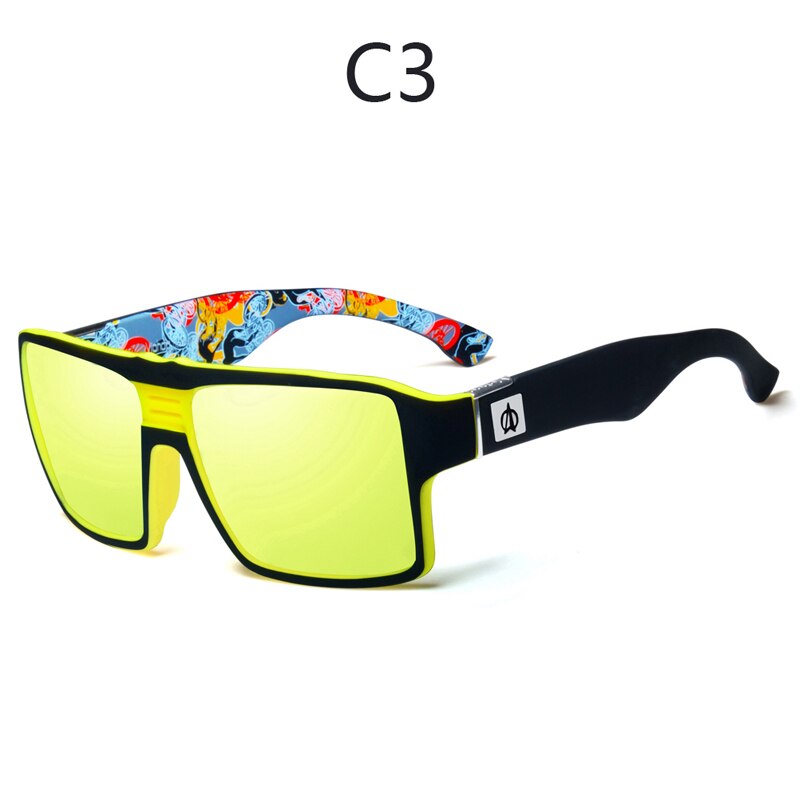 Polarized Unisex Square Sunglasses UV 400 Protection DromedarShop.com Online Boutique