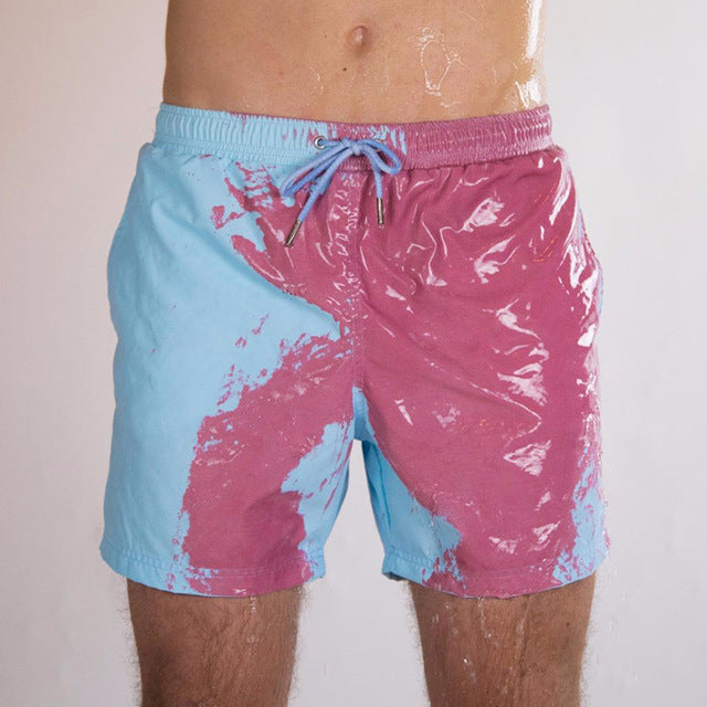 Men Beach Short Change Color Beach Pant for Boy Quick Dry DromedarShop.com Online Boutique
