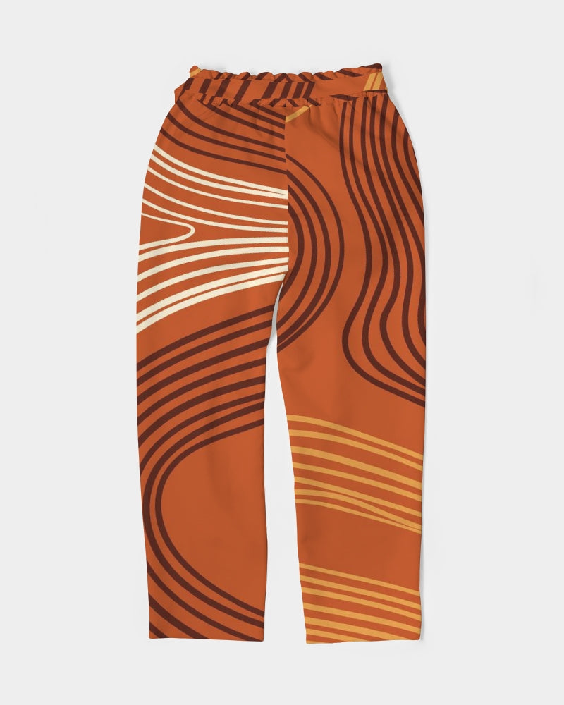 Finger Prints Women's Belted Tapered Pants DromedarShop.com Online Boutique