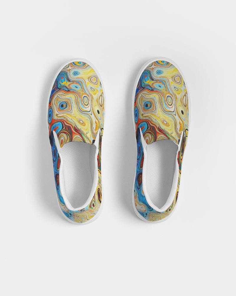 You Like Colors Women's Slip-On Canvas Shoe DromedarShop.com Online Boutique