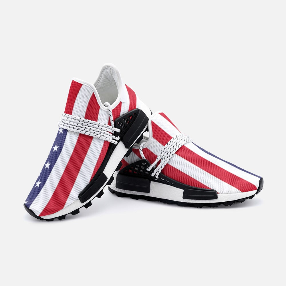 American Flag Unisex Lightweight Sneaker S-1 Boost DromedarShop.com Online Boutique