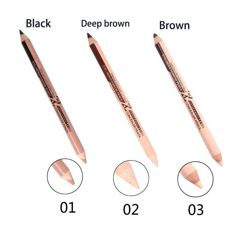 12PCS Conceale r& Eyebrow Pencil 2 in 1 Makeup DromedarShop.com Online Boutique