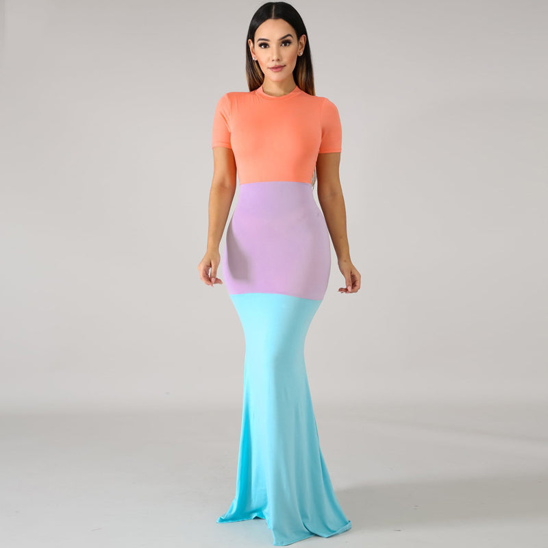 Women Color Maxi Dress DromedarShop.com Online Boutique