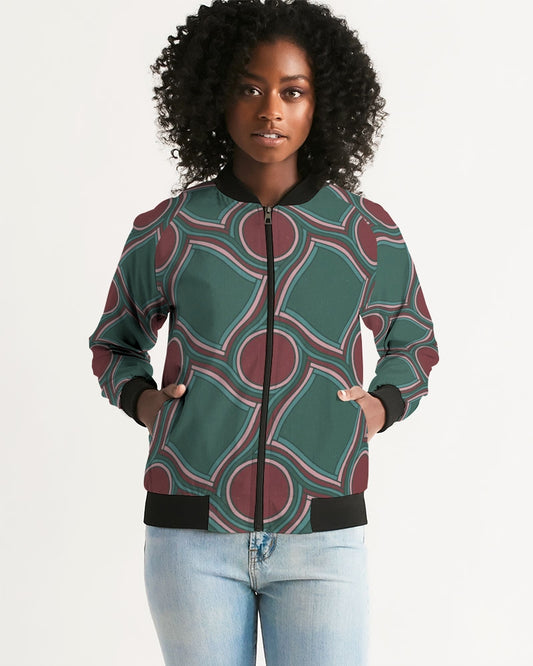 Shapes Women's Bomber Jacket DromedarShop.com Online Boutique