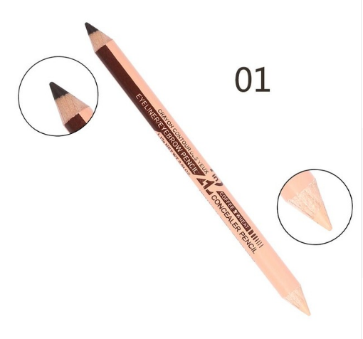 12PCS Conceale r& Eyebrow Pencil 2 in 1 Makeup DromedarShop.com Online Boutique