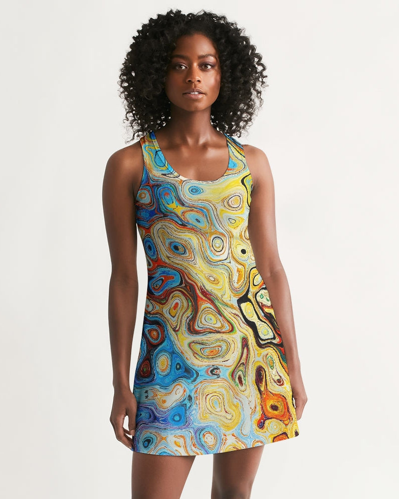 You Like Colors Women's Racerback Dress DromedarShop.com Online Boutique
