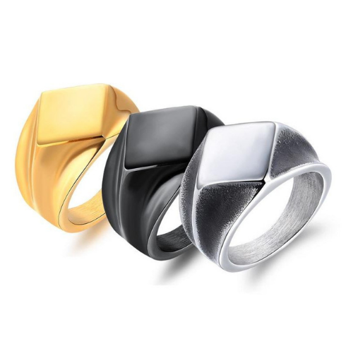 Mcllroy Fashion Men Titanium Steel Rings - DromedarShop.com Online Boutique