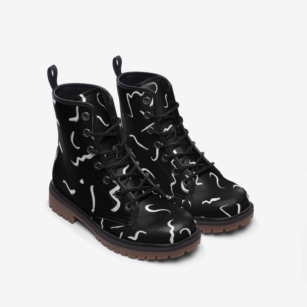 Shapeless Casual Leather Lightweight Boots - DromedarShop.com Online Boutique
