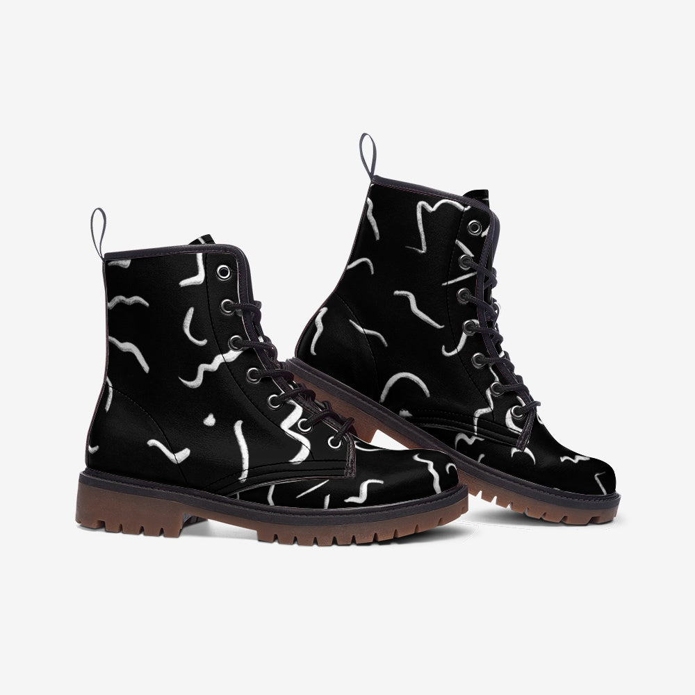 Shapeless Casual Leather Lightweight Boots - DromedarShop.com Online Boutique