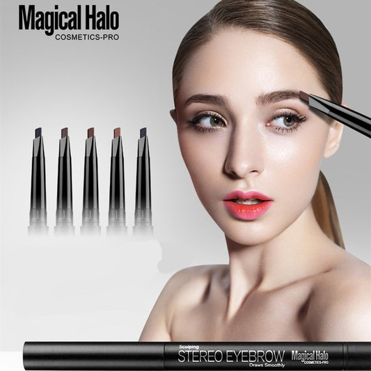 Magical Halo Enhancer Double-end Rotatable Long Lasting Eyebrow Pen DromedarShop.com Online Boutique