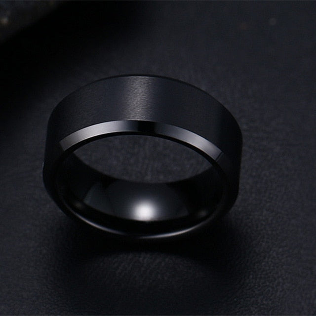 Titanium Ring Men DromedarShop.com Online Boutique
