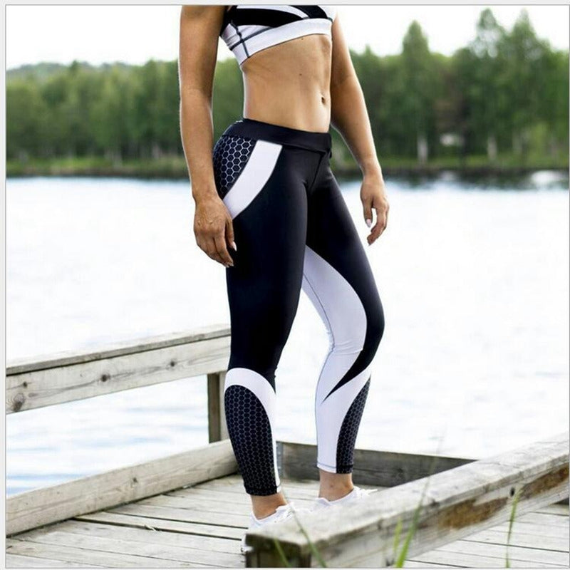 Women Printed Slim Fitness Leggings DromedarShop.com Online Boutique