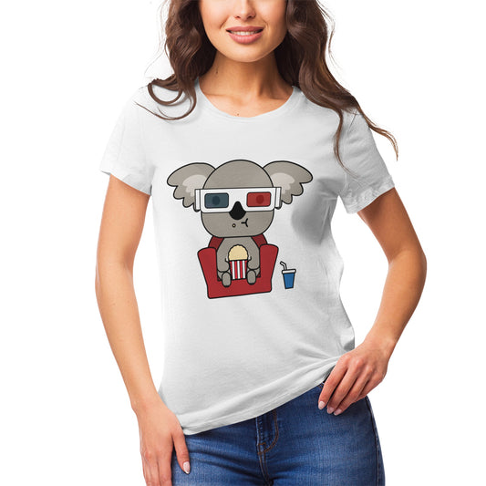 Koala Serie 9 Women's Ultrasoft Pima Cotton T‑shirt - DromedarShop.com Online Boutique