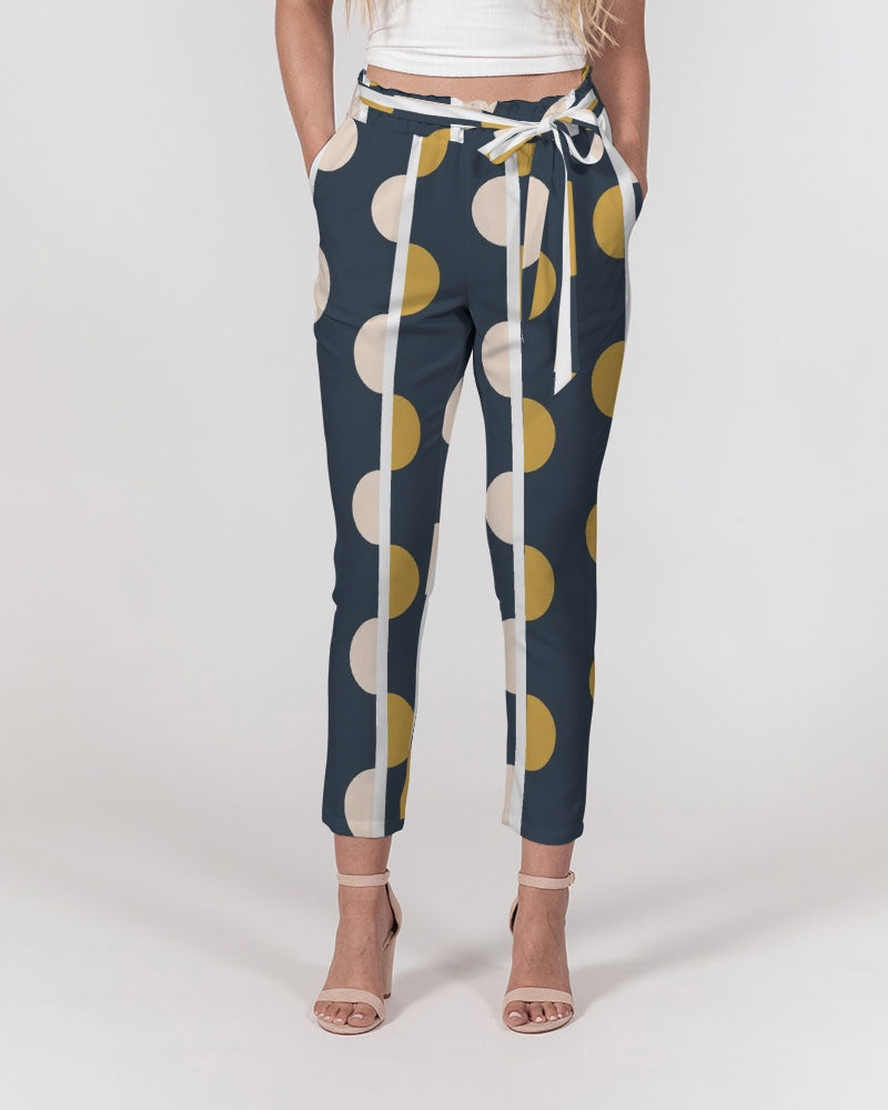 Moon Women's Belted Tapered Pants DromedarShop.com Online Boutique