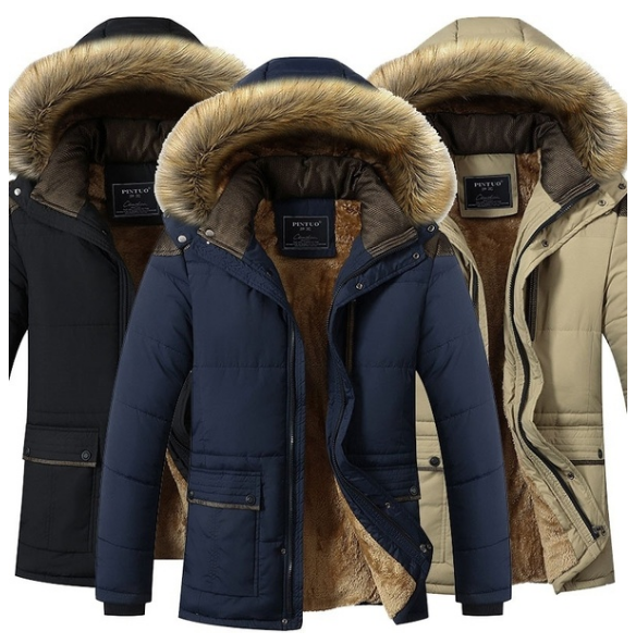 Winter Cotton Hooded Down Coat - DromedarShop.com Online Boutique