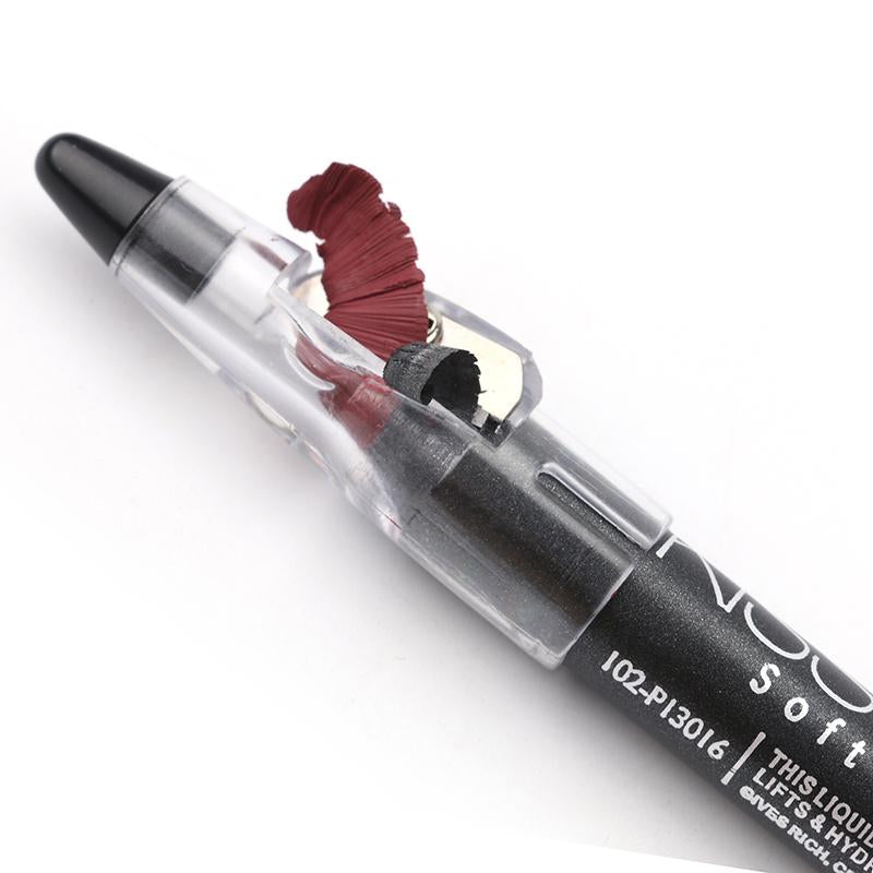 Waterproof Lipstick Pen + Gift 1Pcs Pencil Sharpener ,  19 color DromedarShop.com Online Boutique