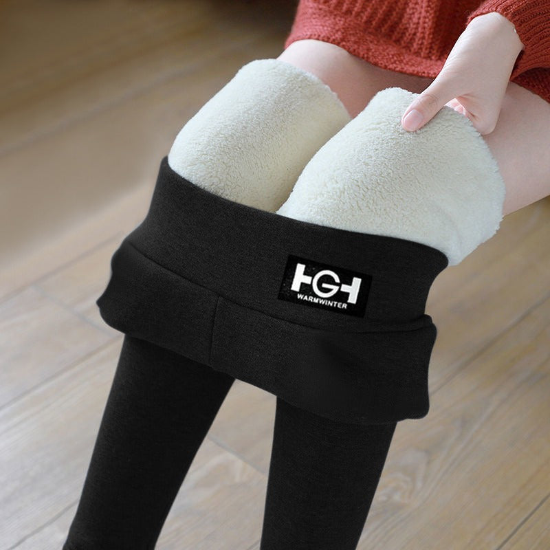 Extra Thick HG Standard Pocket Cashmere Leggings For Women In Winter - DromedarShop.com Online Boutique
