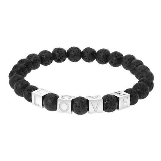 Love Volcanic Stone Bracelet - DromedarShop.com Online Boutique