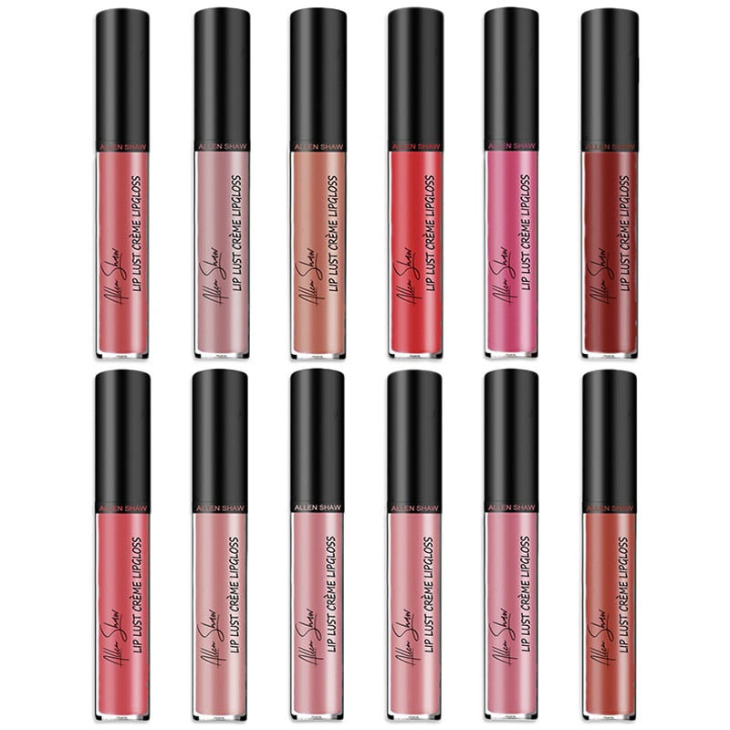 Nude Shiny  Glitter Shimmer Moisturizing Lip Gloss Lipstick DromedarShop.com Online Boutique