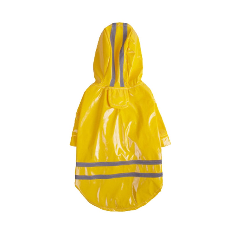 Puppy Pet Rain Coat Hoody Waterproof Jackets PU DromedarShop.com Online Boutique