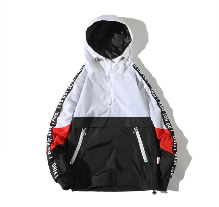 Hooded Hip-Hop Streetwear Jacket - DromedarShop.com Online Boutique