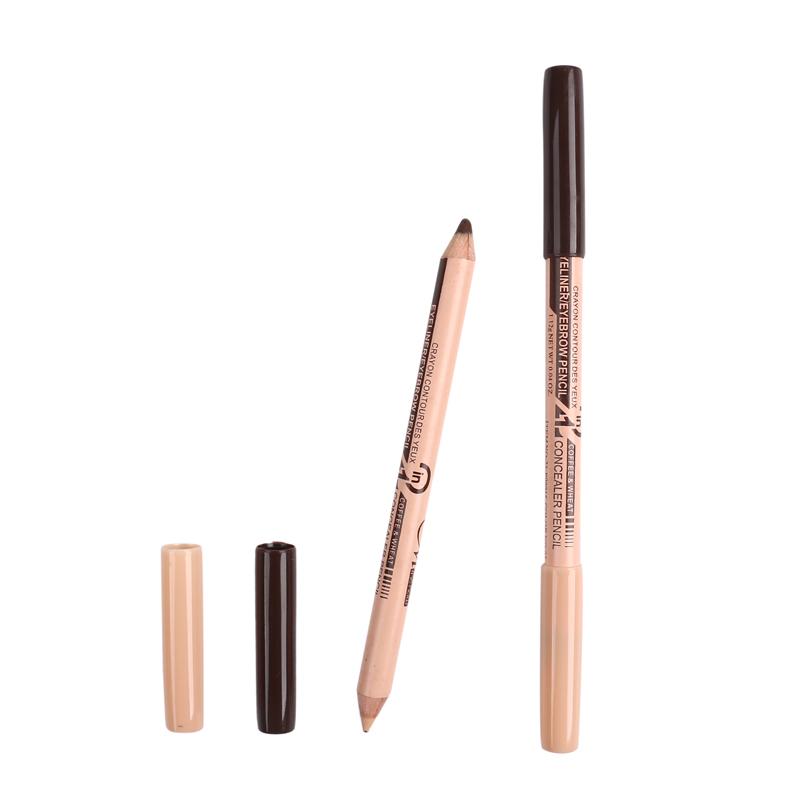 12PCS Conceale r& Eyebrow Pencil 2 in 1 Makeup DromedarShop.com Online Boutique