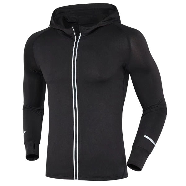Men Run Fitness Sports Training Gym Breathable Quick Dry Jackets DromedarShop.com Online Boutique