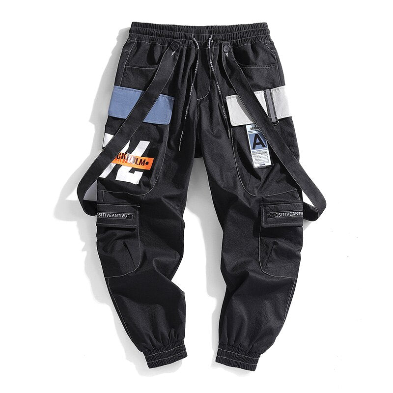 Men Sports Hip Hop Streetwear Cargo Pants DromedarShop.com Online Boutique