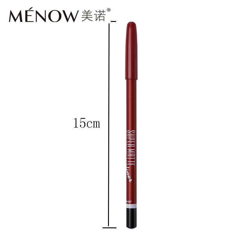 12pcs/box Menow Super Matte Lip Liner Set DromedarShop.com Online Boutique