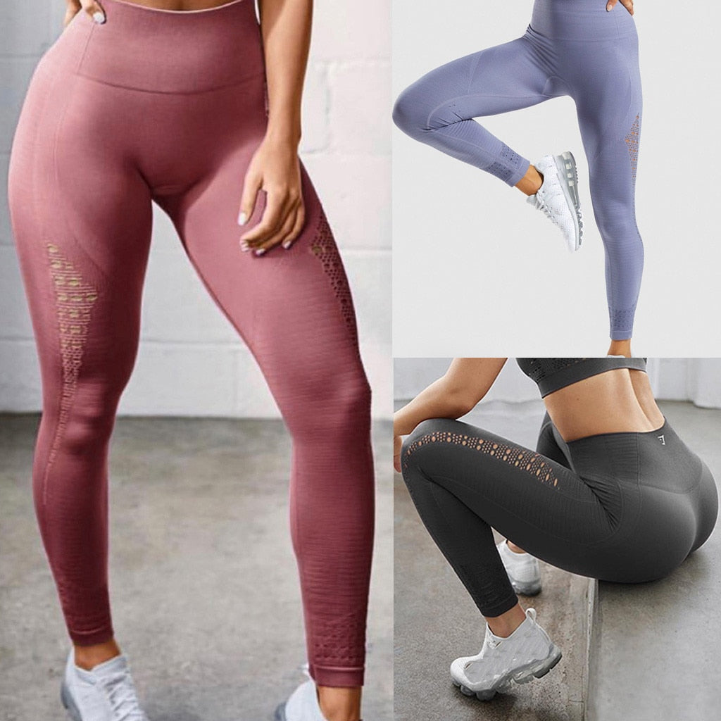 Women Yoga Gym Running Leggings DromedarShop.com Online Boutique
